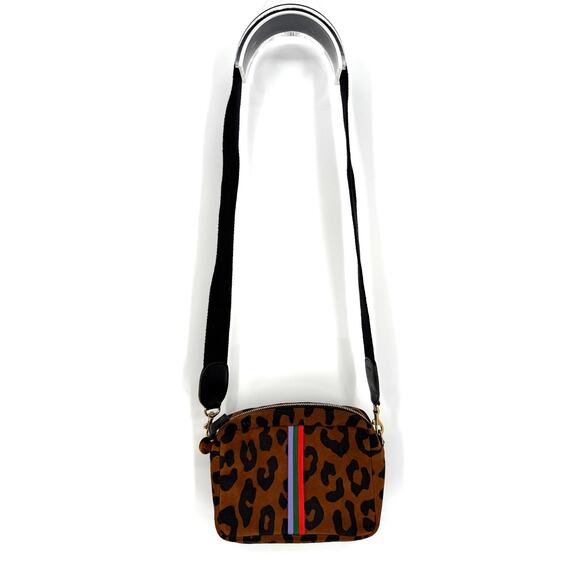 Clare V Women's. Midi Sac Bag Cognac Pablo Cat - Picture 2 of 7